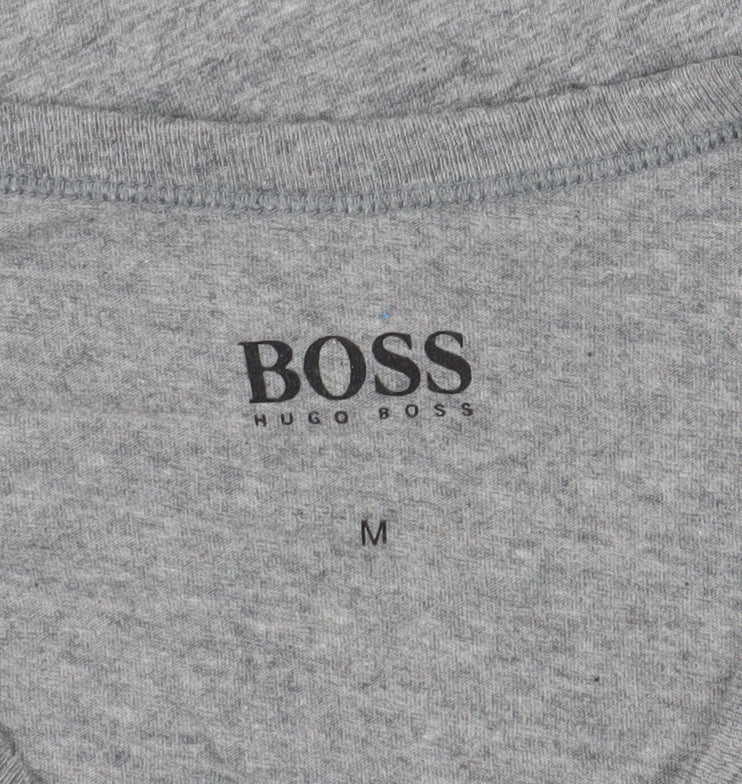 Mens UK Size M HUGO BOSS Grey  T-Shirt