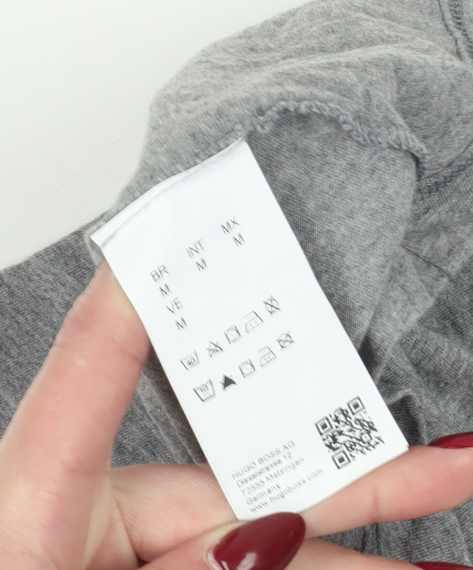 Mens UK Size M HUGO BOSS Grey  T-Shirt