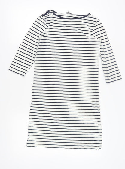 Jaeger Women's Striped Shift Dress XS Casual