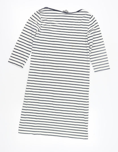 Jaeger Women's Striped Shift Dress XS Casual