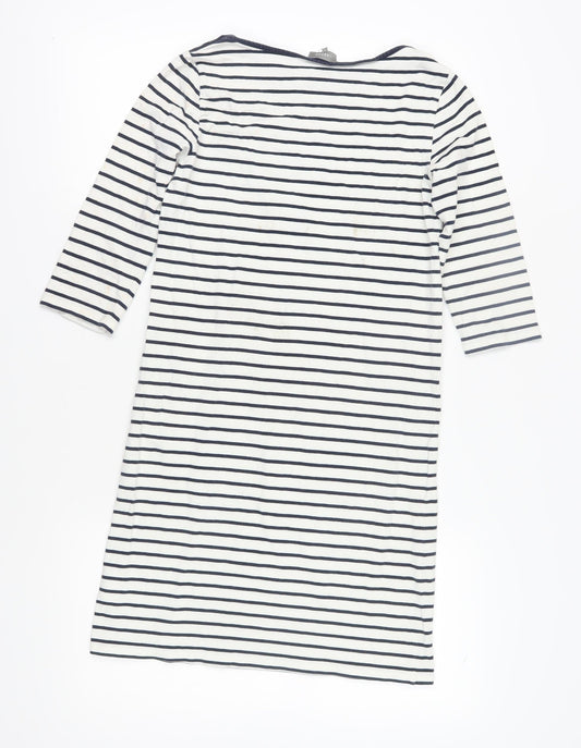 Jaeger Women's Striped Shift Dress XS Casual