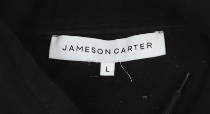 Jameson Carter Black Pullover Hoodie Unisex L