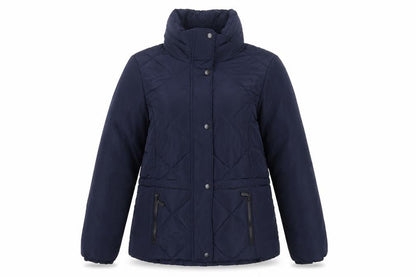 Marks & Spencer Women's Blue Puffer Jacket Size 10 - Winter Essential