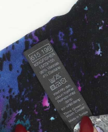 Womens UK Size 18 M&Co Multicoloured Tunic Blouse
