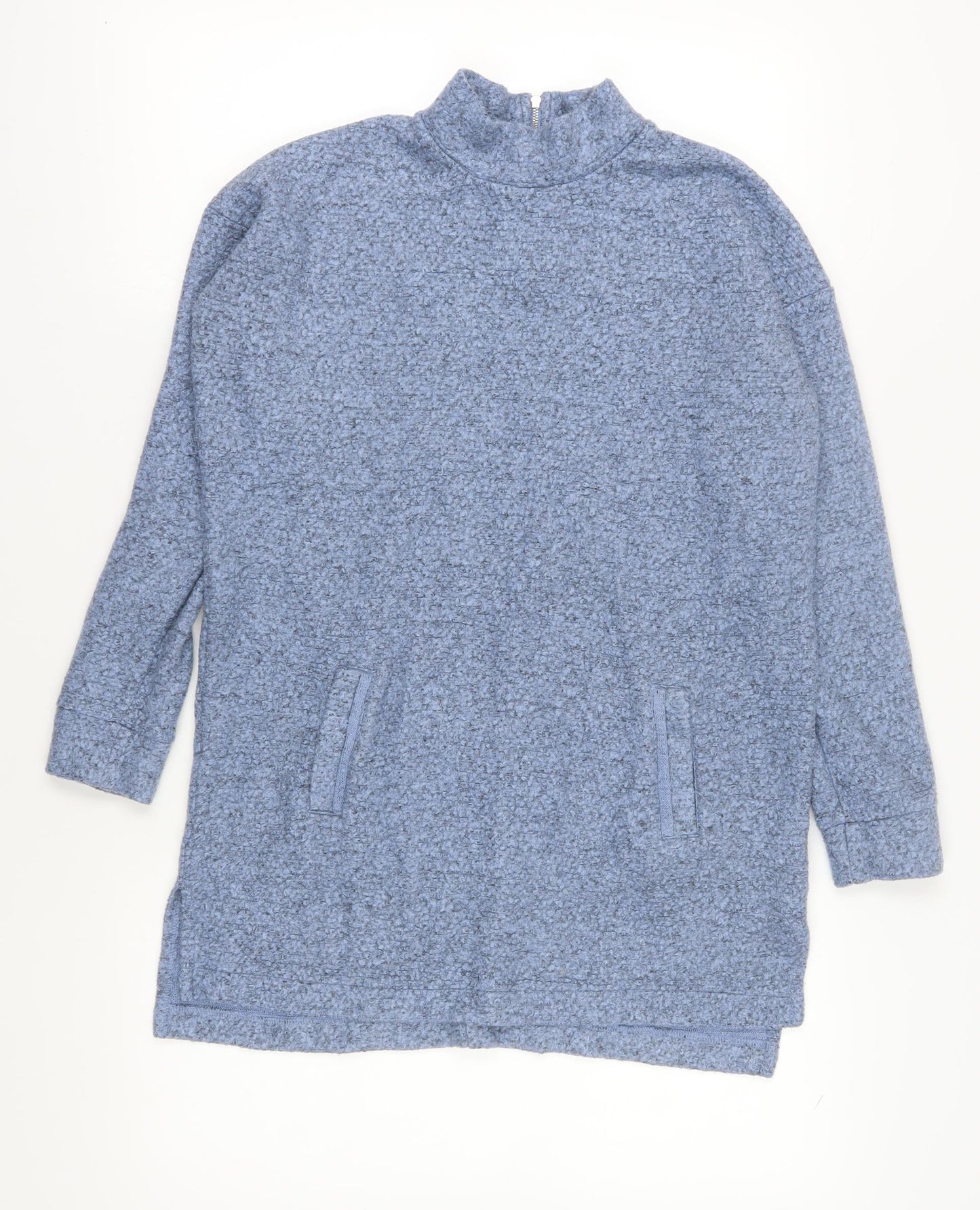 Womens UK Size 10 NEXT Blue Basic Jersey