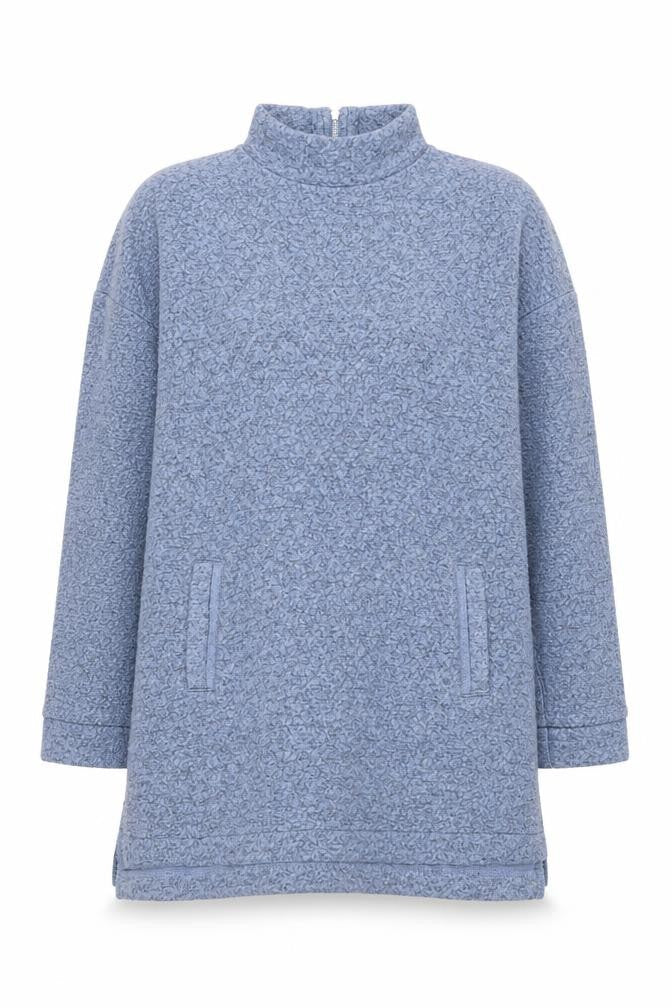 Womens UK Size 10 NEXT Blue Basic Jersey