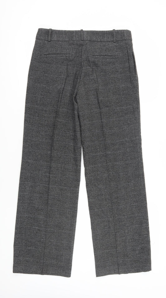 Womens UK Size 12 NEXT Regular Fit Dress Pants Grey Trousers