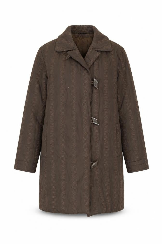 Womens UK Size S Klass Brown Trench Coat