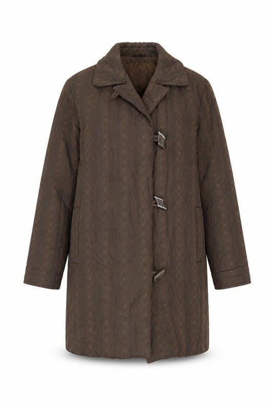 Womens UK Size S Klass Brown Trench Coat