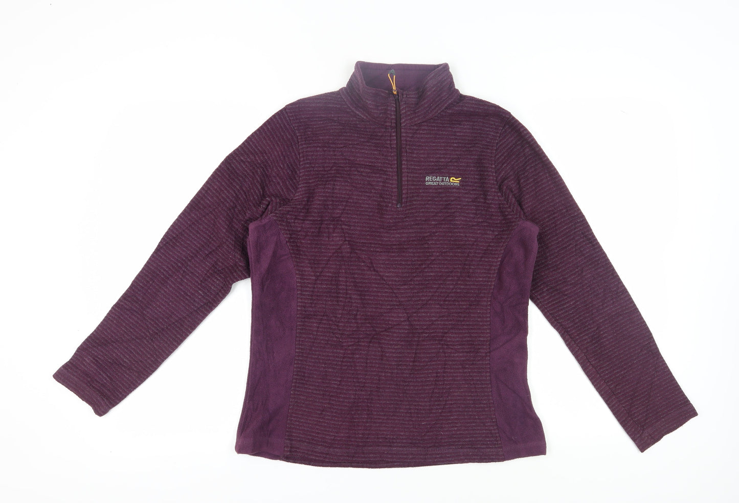 Regatta Women's Purple Fleece Pullover Sweatshirt Size 10