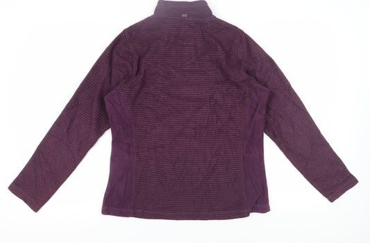 Regatta Women's Purple Fleece Pullover Sweatshirt Size 10