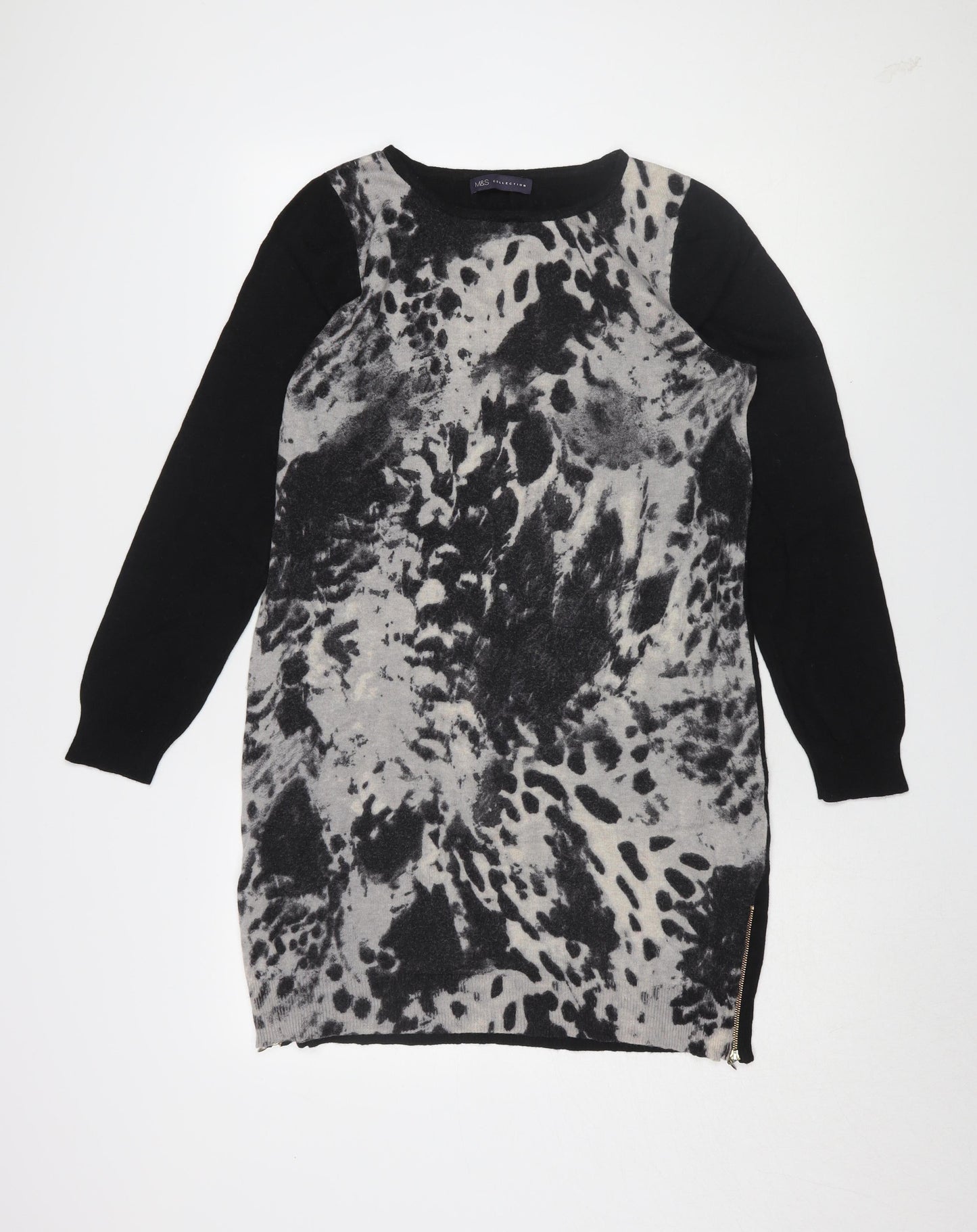 Womens UK Size 16 Marks and Spencer Black Pullover Jumper