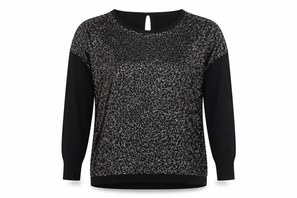 Womens UK Size M Oasis Black  Blouse
