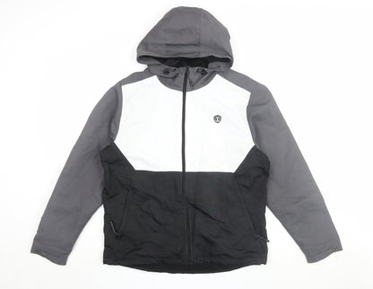Mens UK Size M NEXT Multicoloured Windbreaker Coat
