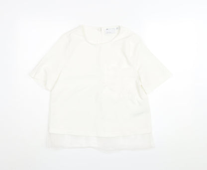 Womens UK Size UK 8 ASOS DESIGN Ivory  Blouse