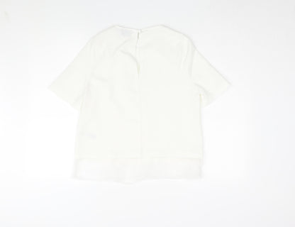 Womens UK Size UK 8 ASOS DESIGN Ivory  Blouse