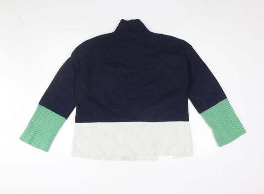 Womens UK Size M Marks and Spencer Blue Pullover Jumper