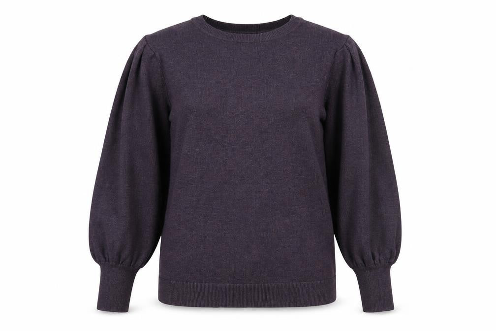 Womens UK Size 12 Roman Purple Pullover Jumper
