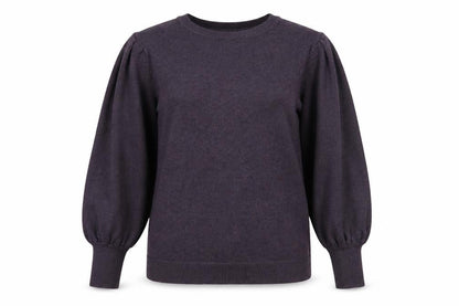 Womens UK Size 12 Roman Purple Pullover Jumper