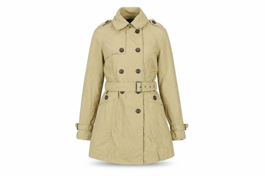 Womens UK Size XS Zara Beige Trench Coat