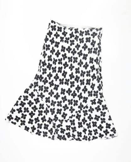 Marks and Spencer Women's Floral Midi Flare Skirt