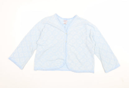Lovlux Women's Blue Cardigan Floral Size L