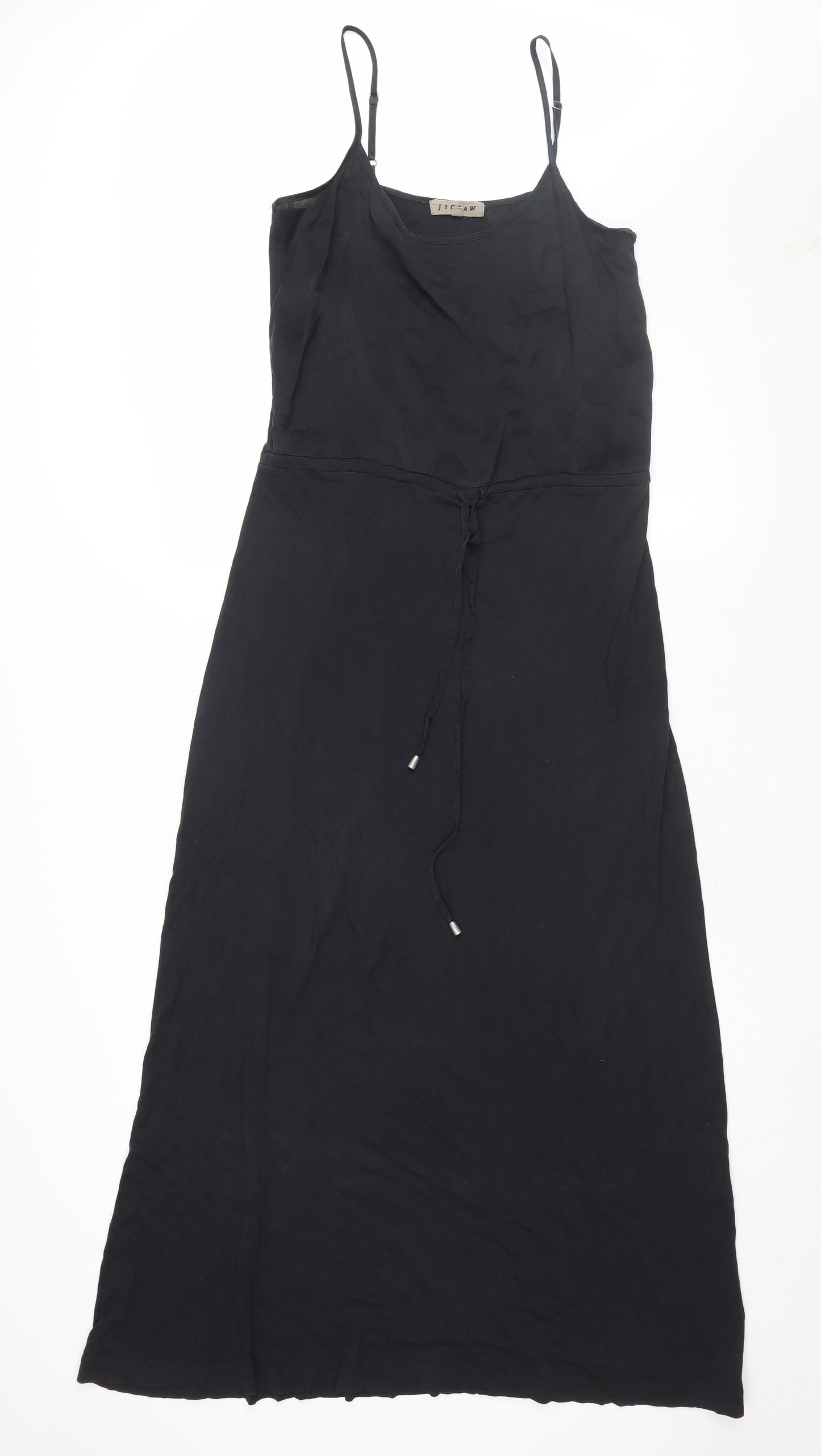Jigsaw Women's Black XS Midi Slip Dress - Elegant & Casual