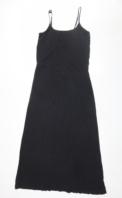 Jigsaw Women's Black XS Midi Slip Dress - Elegant & Casual