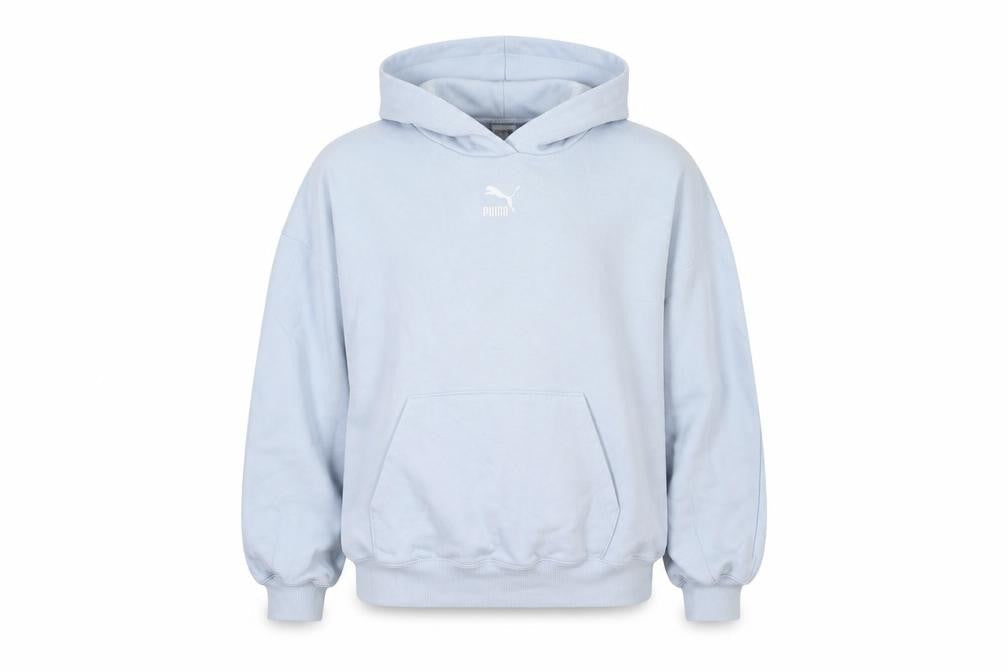 Womens UK Size XS PUMA Blue Pullover Hoodie