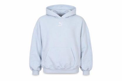 Womens UK Size XS PUMA Blue Pullover Hoodie