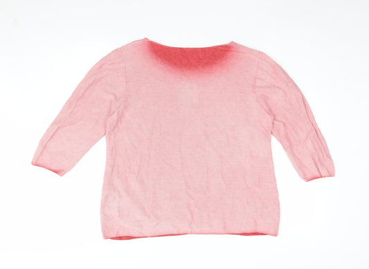 Betty & Co Women's Pink Pullover Jumper Size 12