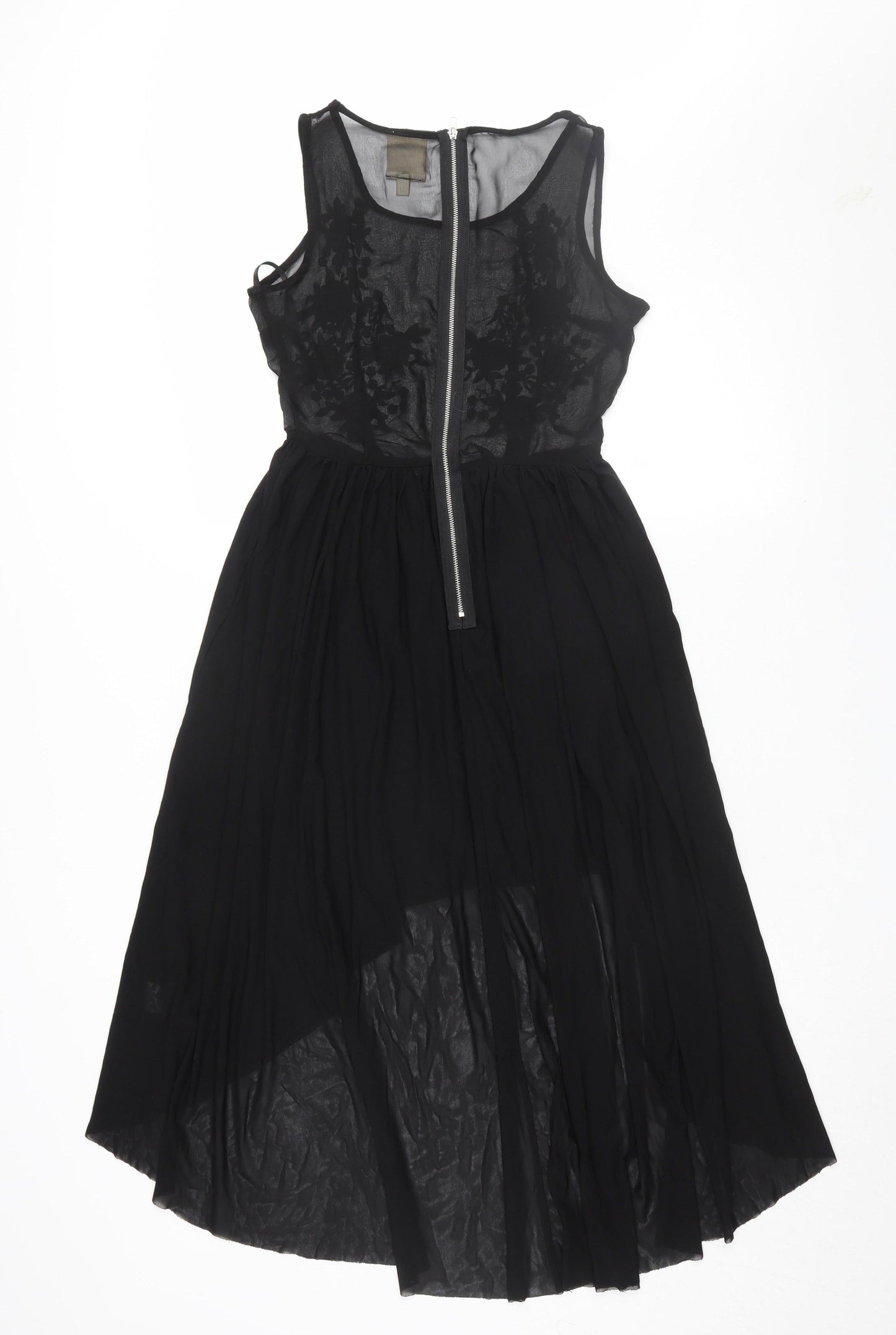 Coco's Fortune Women's Black Hi-Low A-Line Dress Size 8