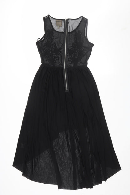 Coco's Fortune Women's Black Hi-Low A-Line Dress Size 8