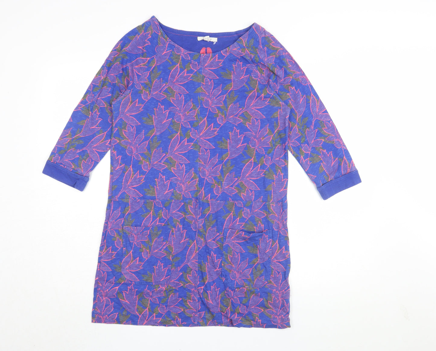 Womens UK Size 12 White Stuff Purple Basic Tunic