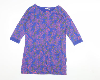 Womens UK Size 12 White Stuff Purple Basic Tunic