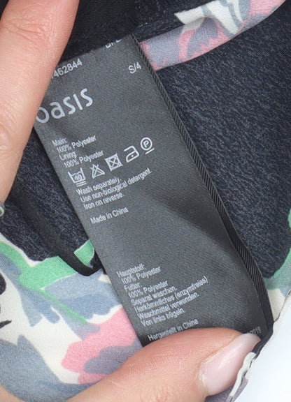 Womens UK Size 8 Oasis Multicoloured Camisole Blouse