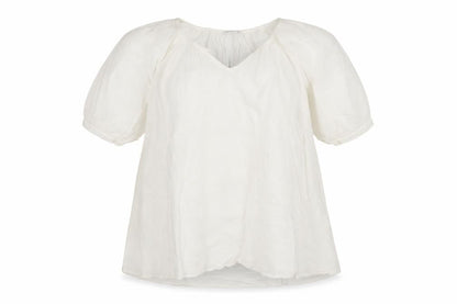 Womens UK Size S VILA White Tunic Blouse