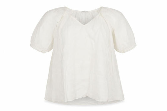 Womens UK Size S VILA White Tunic Blouse