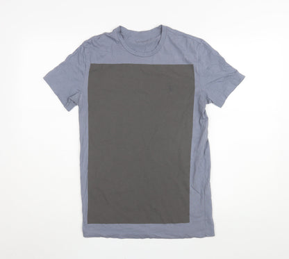 Mens UK Size XS AllSaints Blue  T-Shirt