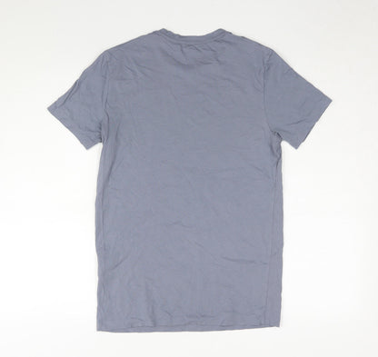 Mens UK Size XS AllSaints Blue  T-Shirt