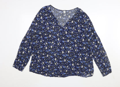 Womens UK Size 2XL Old Navy Multicoloured  Blouse