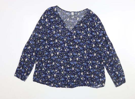 Womens UK Size 2XL Old Navy Multicoloured  Blouse