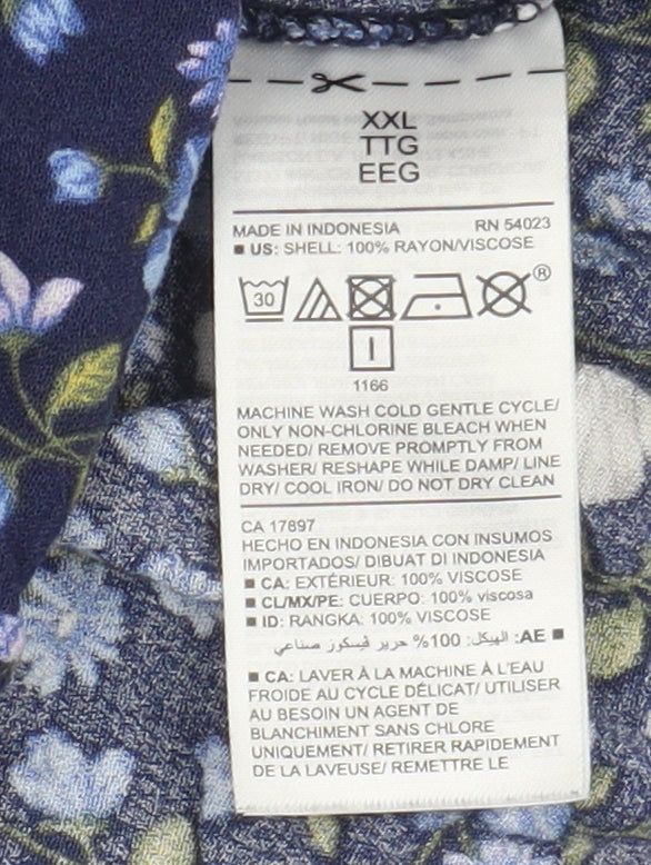Womens UK Size 2XL Old Navy Multicoloured  Blouse