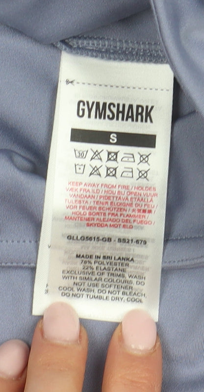 Gymshark Women's Blue Cropped Leggings Size S