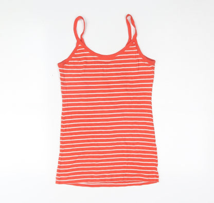 Banana Republic Women’s Red Striped Tank Camisole L