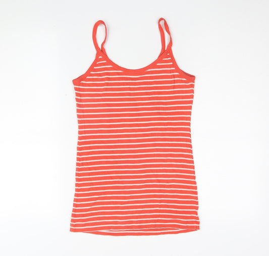 Banana Republic Women’s Red Striped Tank Camisole L