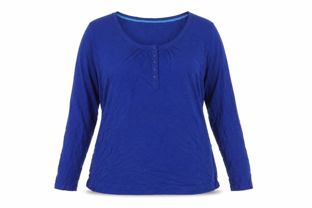 Womens UK Size XL Dickins & Jones Blue Jersey T-Shirt