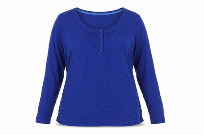 Womens UK Size XL Dickins & Jones Blue Jersey T-Shirt