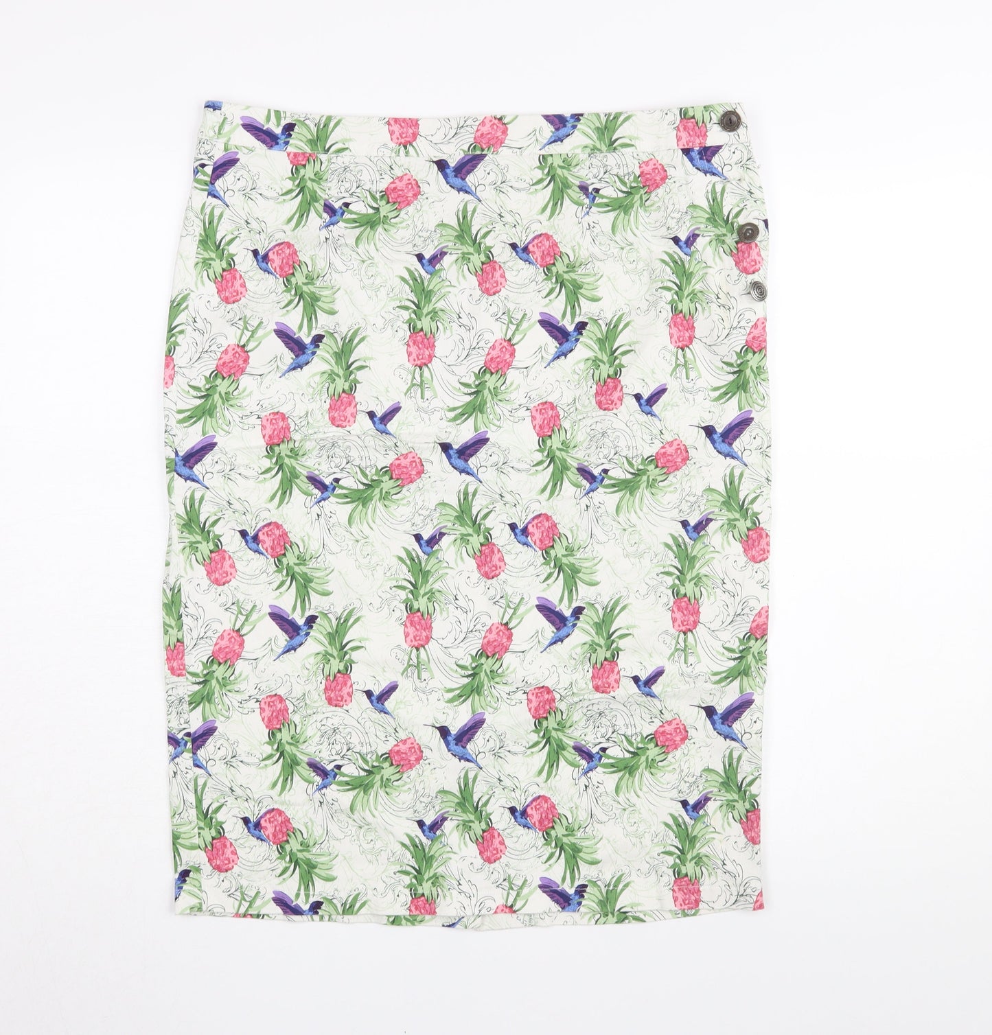 Joe Browns Women's Floral Pencil Skirt Size 16 Multicoloured