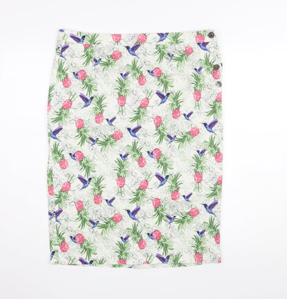 Joe Browns Women's Floral Pencil Skirt Size 16 Multicoloured